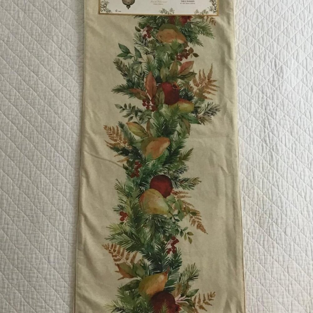TABLE RUNNER French Farmhouse Lillian August 16" x 90"‎